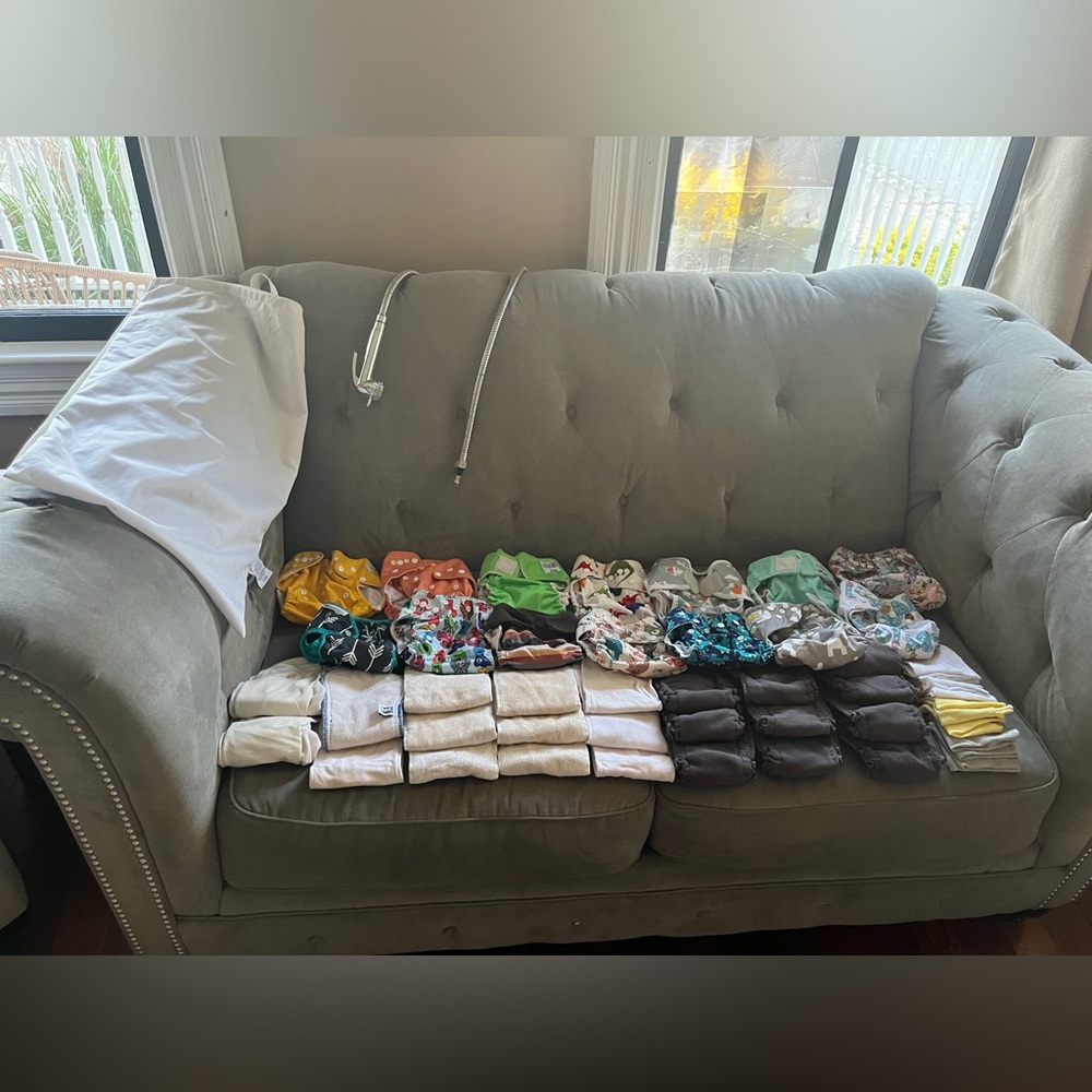 Complete cloth diapering system